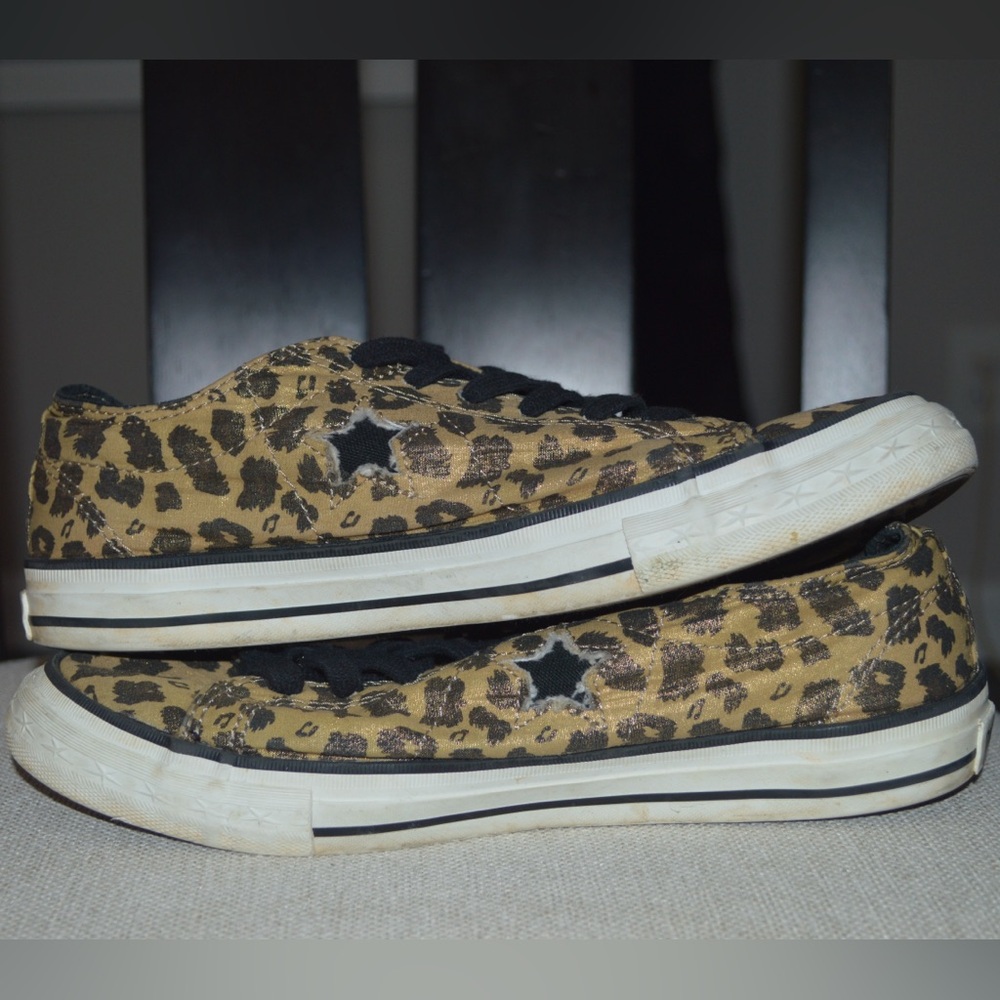 COPY - Converse Chuck Taylor One Star - Cheetah Print